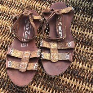 JUICY  LEATHER SANDALS